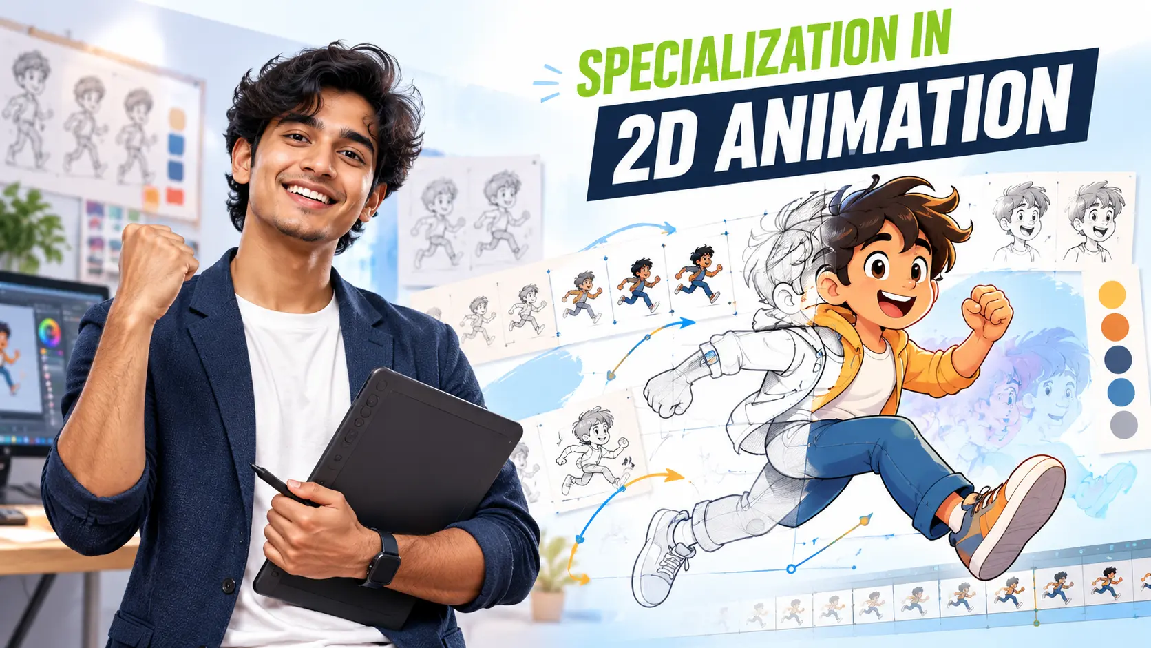 Specialization in 2D Animation Student